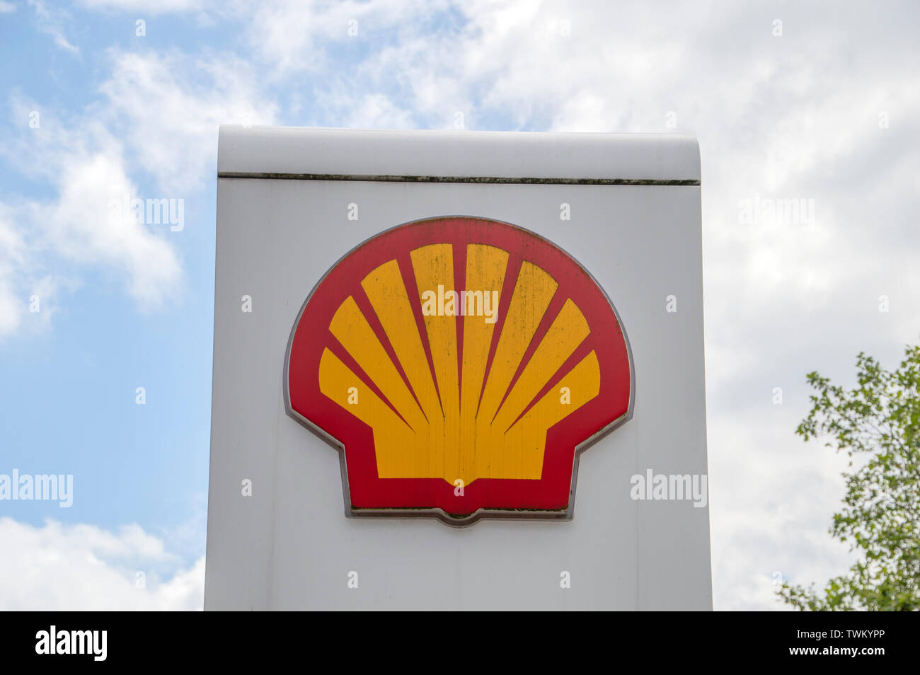 Shell Logo At Amsterdam The Netherlands 2018 Stock Photo Alamy