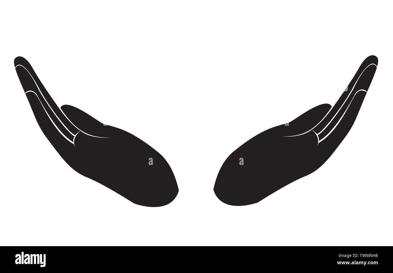 hand holding , hand present Stock Photo - Alamy