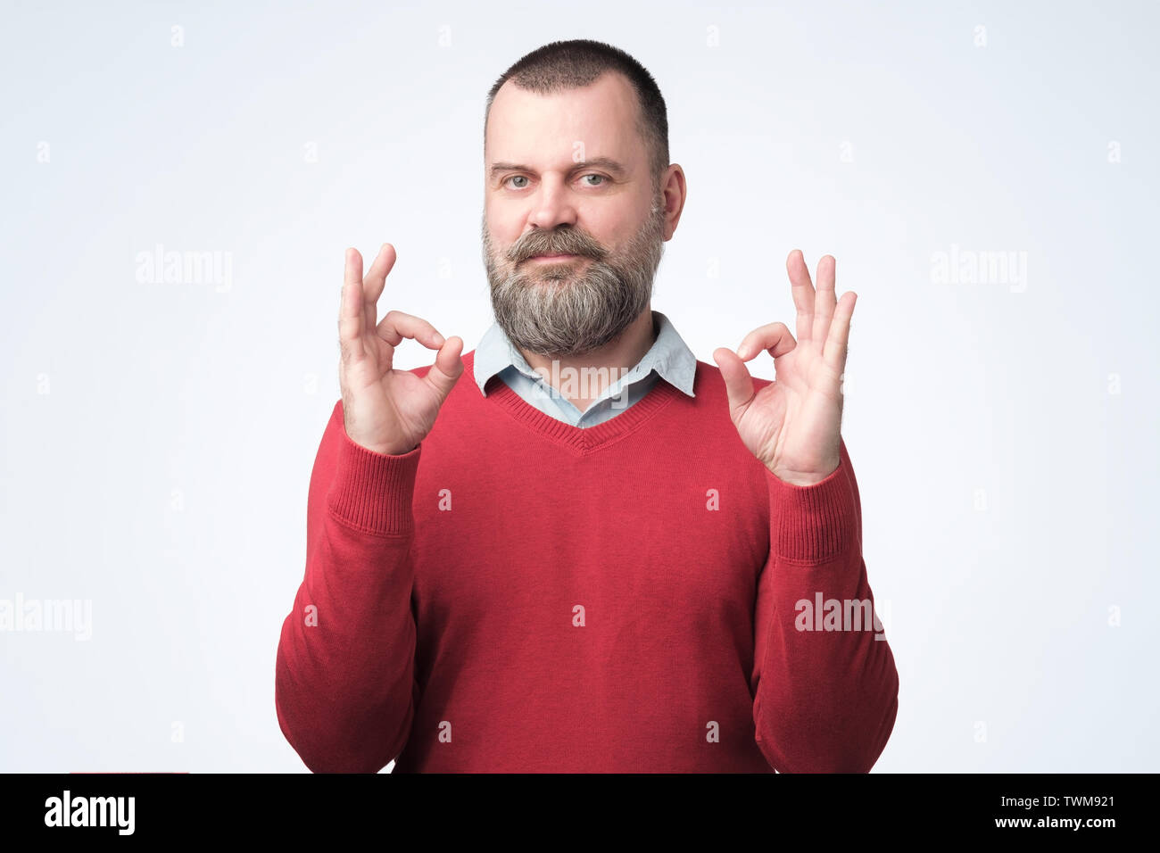 Mature man in emotional hi-res stock photography and images - Alamy