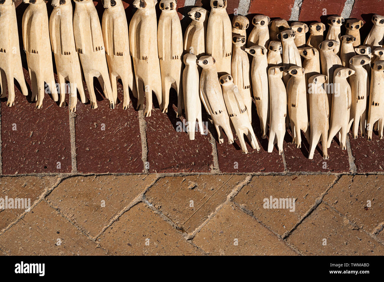Carved african wooden souvenirs hires stock photography and images Alamy