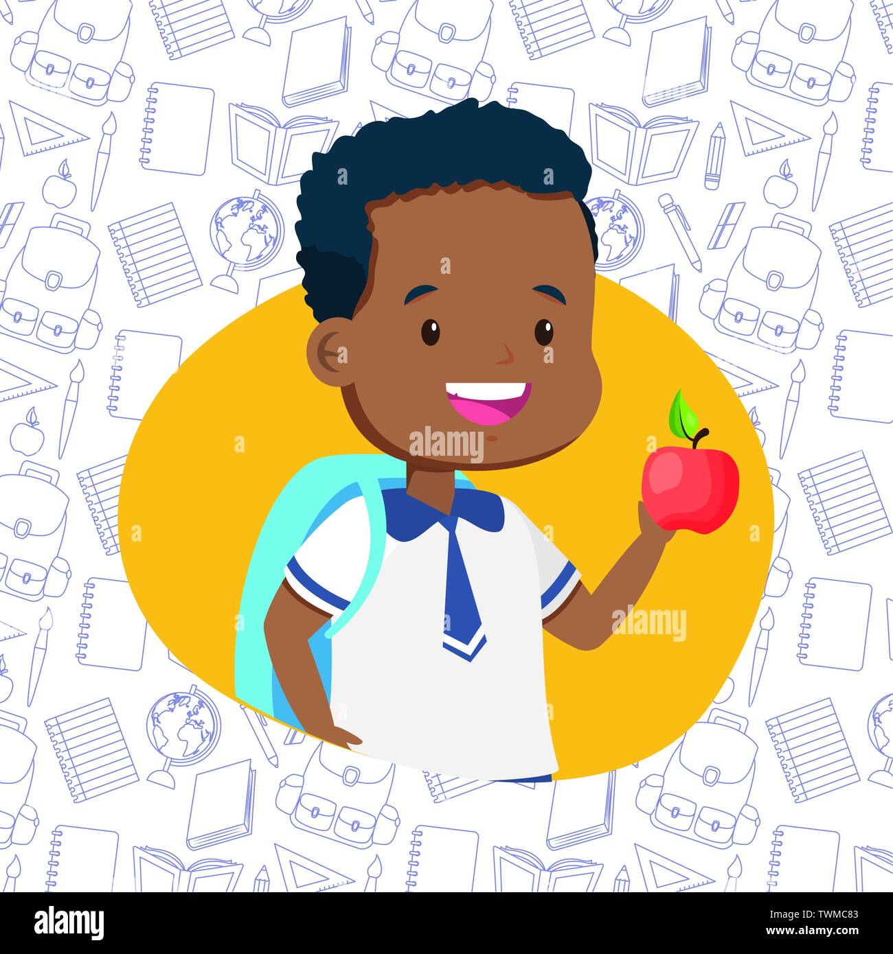 kids back to school Stock Vector Image & Art - Alamy