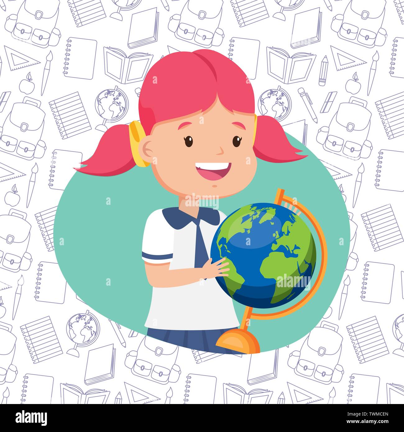 kids back to school Stock Vector Image & Art - Alamy