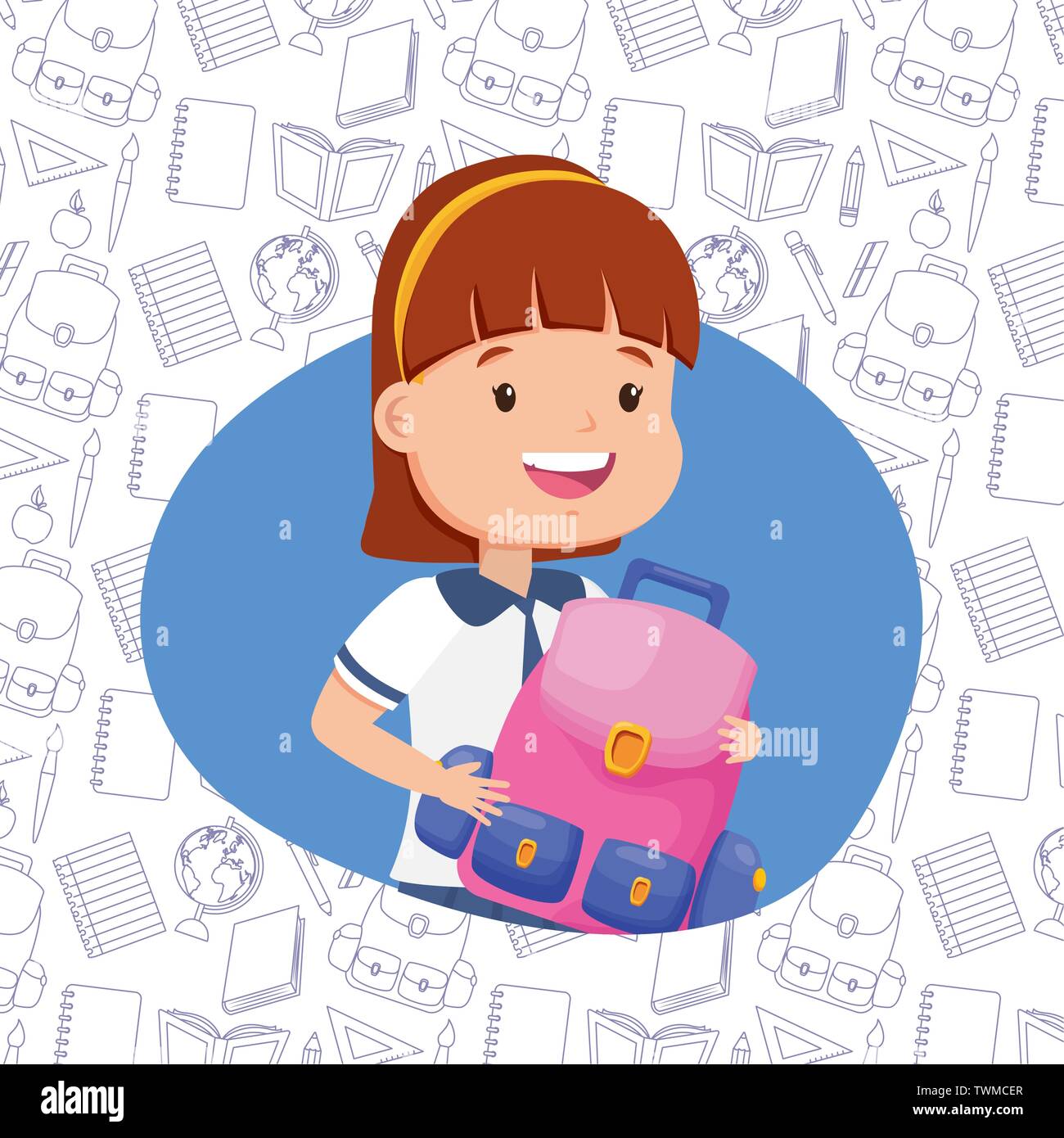 kids back to school Stock Vector Image & Art - Alamy