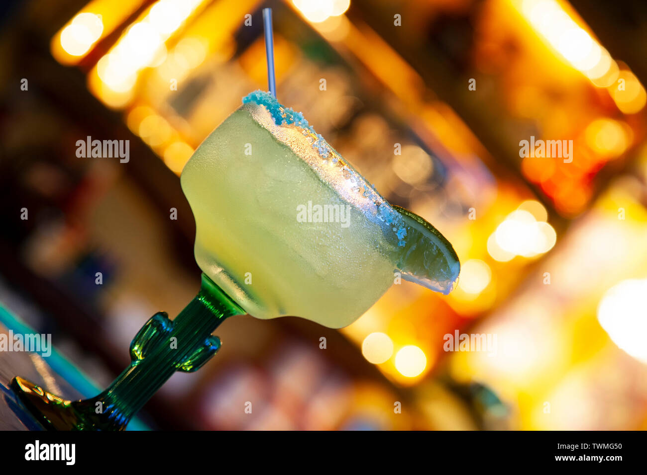 Margarita, Mamacita's Restaurant, Culebra, Puerto Rico Stock Photo Alamy