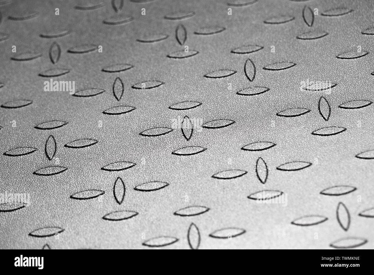 Black grey texture exercise met for art work. Stock Photo