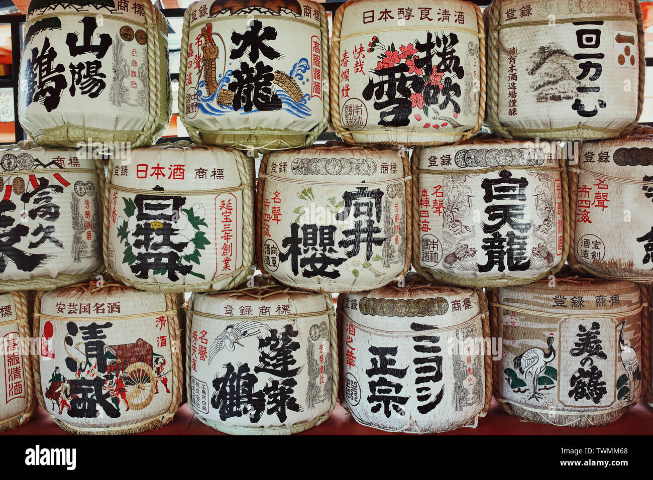 Sake Barrel High Resolution Stock Photography And Images Page 2 Alamy