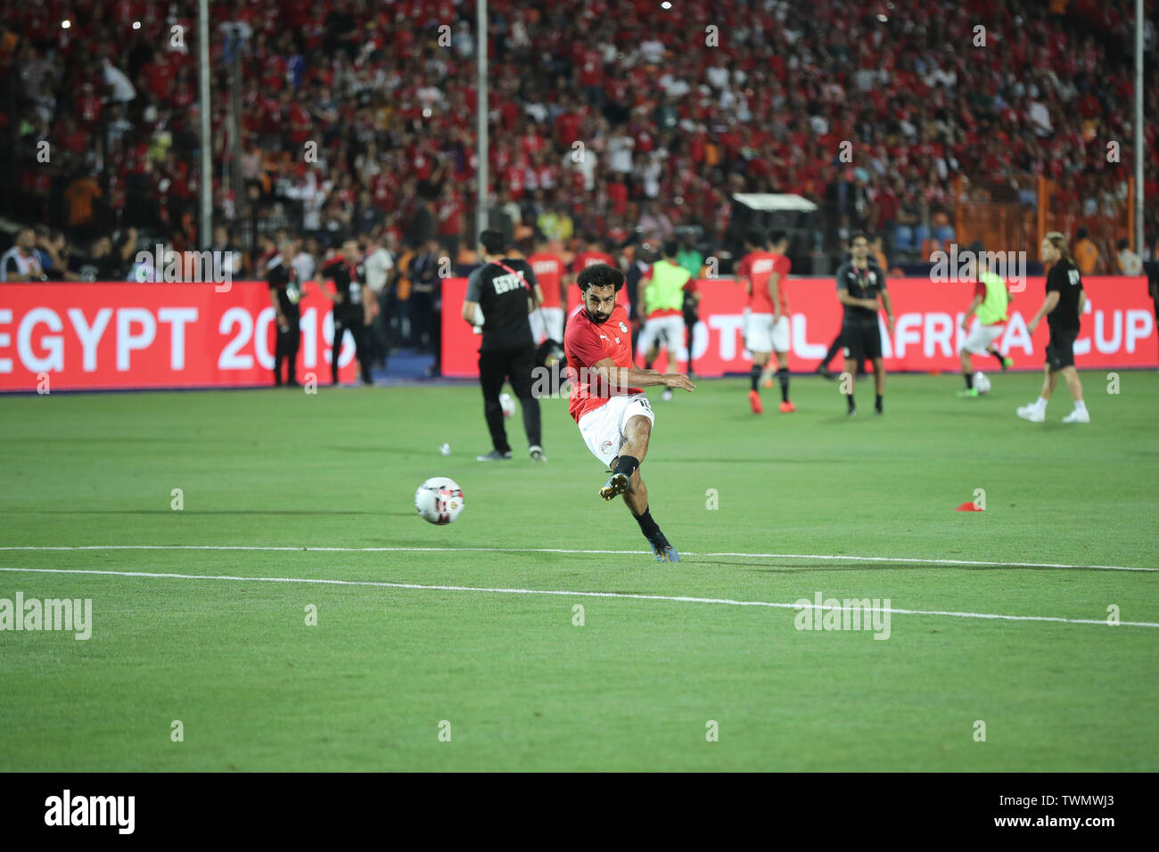 Mesmerizing Egypt 2-1 Zimbabwe: Mohammed Salah Scores Late Winner In Africa Cup Of Nations Moment Illustration Mesmerizing Egypt 2-1 Zimbabwe: Mohammed Salah Scores Late Winner In Africa Cup Of Nations Moment Illustration