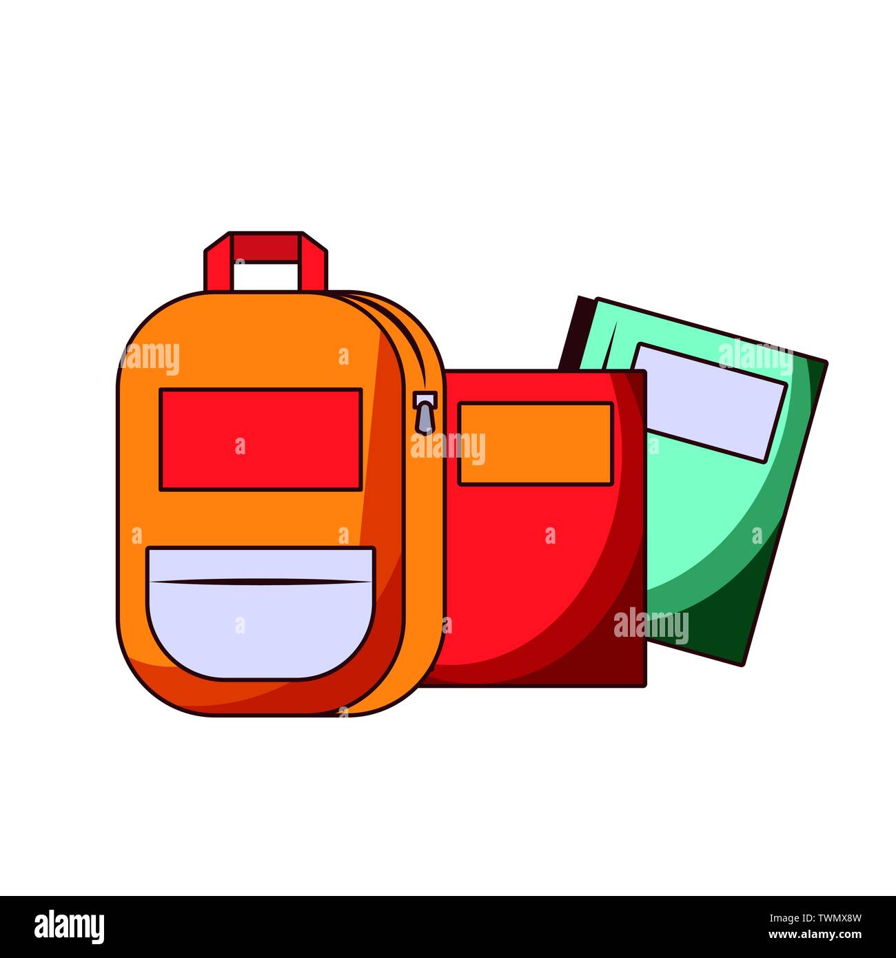 Back to school education cartoons Stock Vector Image & Art - Alamy