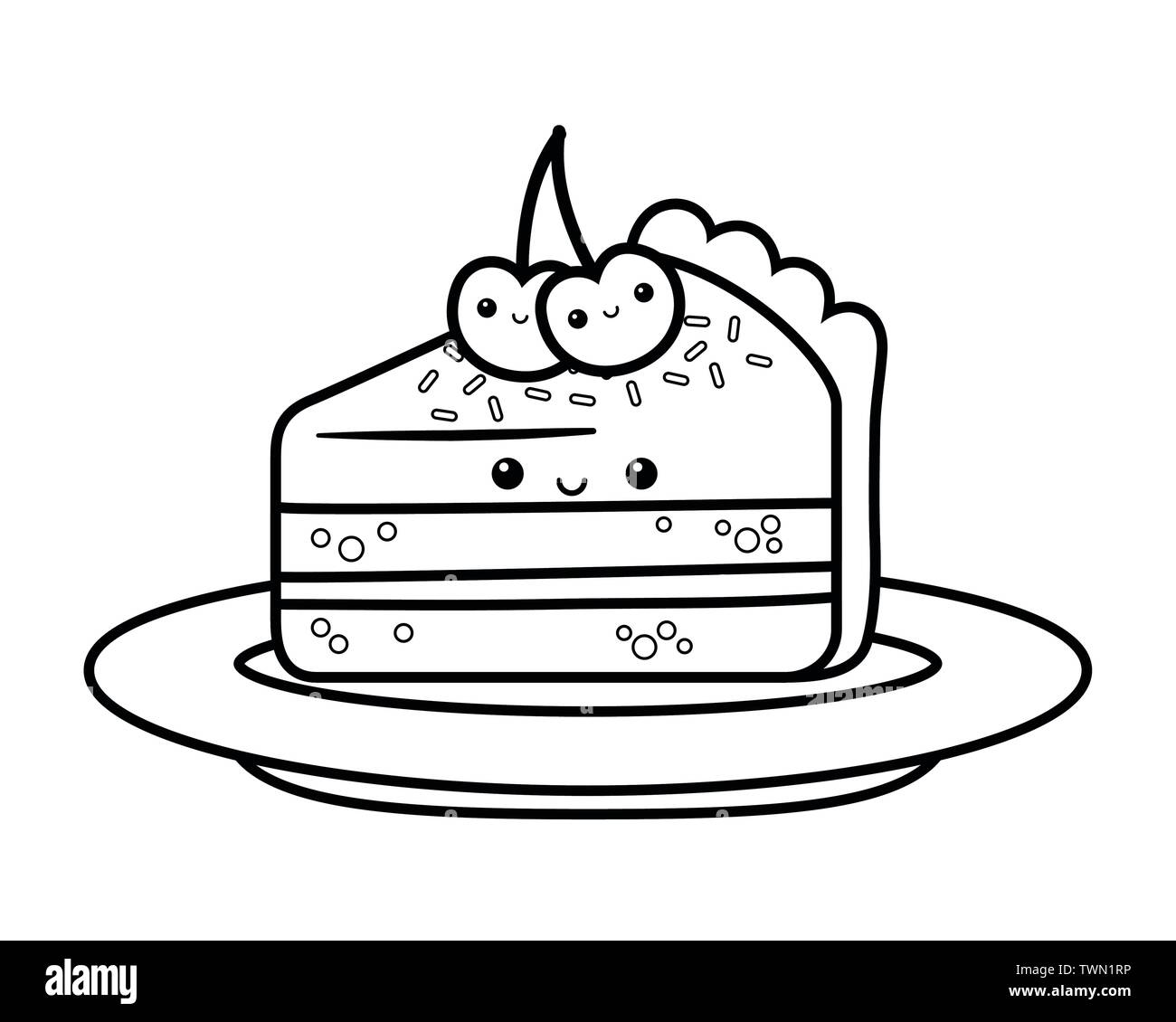 Sweet cake design, dessert food delicious sugar snack and tasty theme