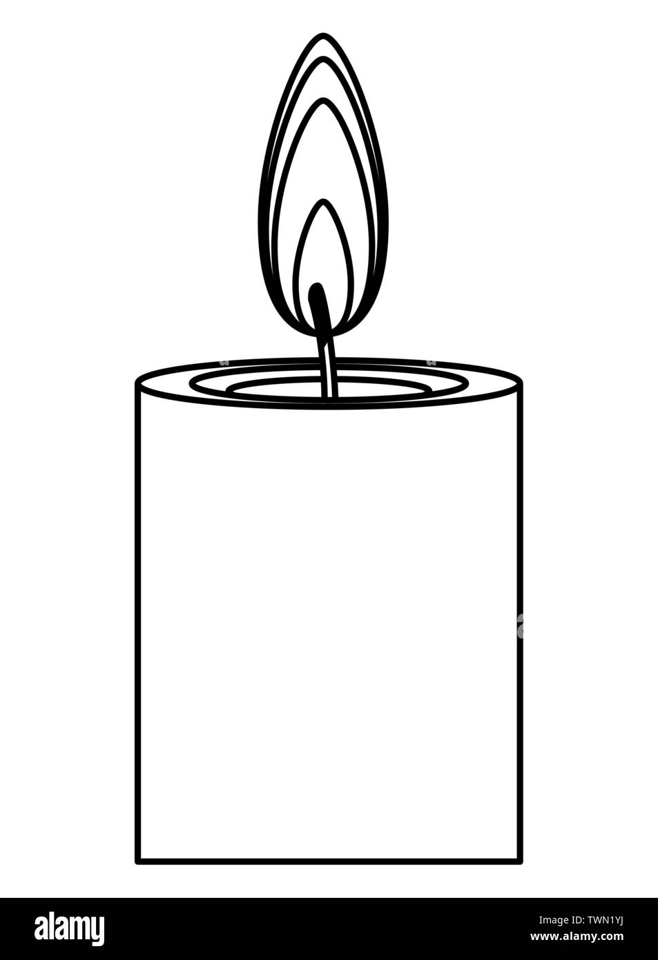 Plain White Candles /velas Blancas Simples 