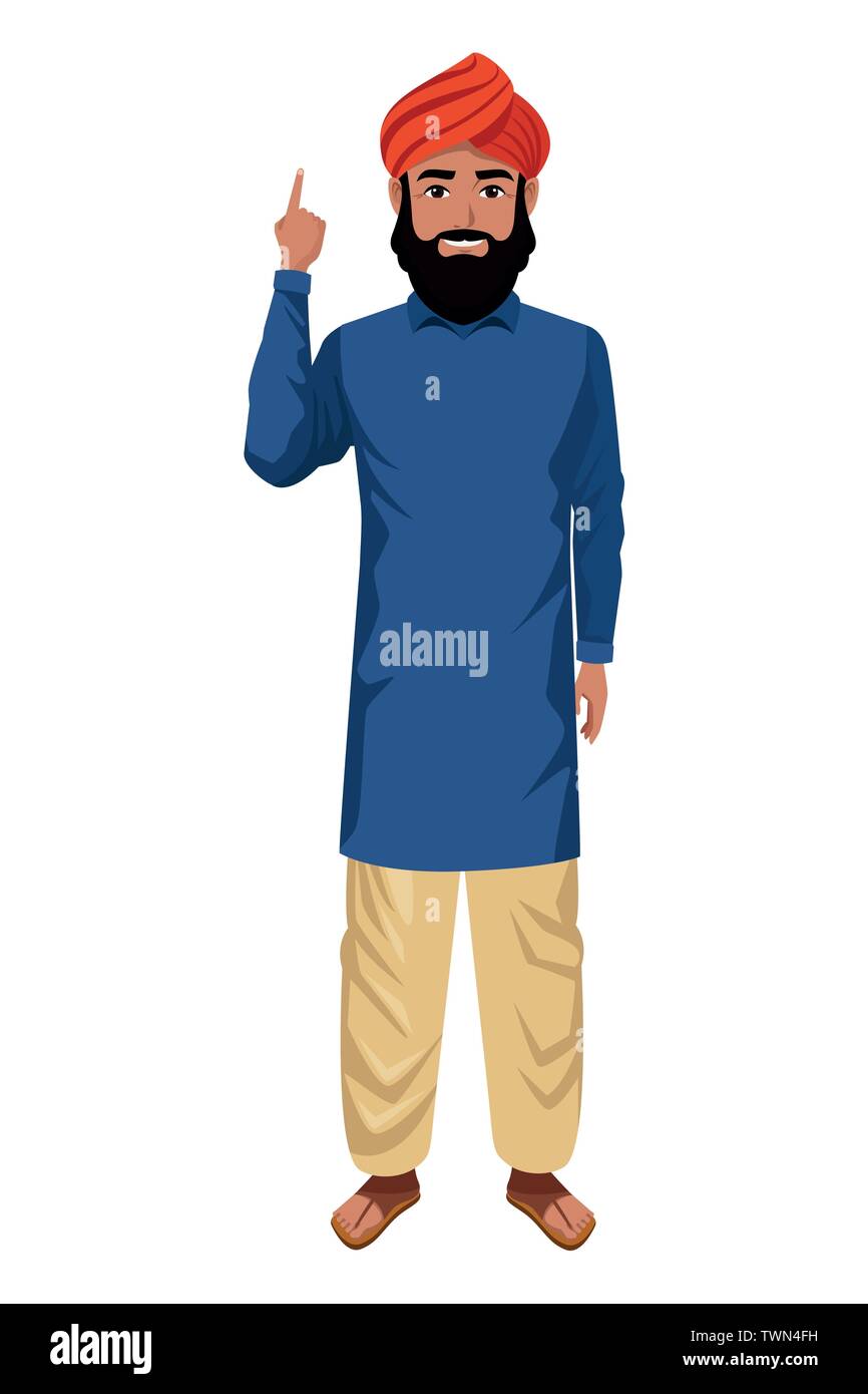 indian man avatar cartoon character Stock Vector Image & Art - Alamy