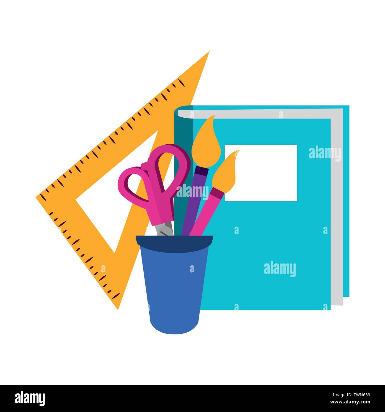 Back to school education cartoons Stock Vector Image & Art - Alamy