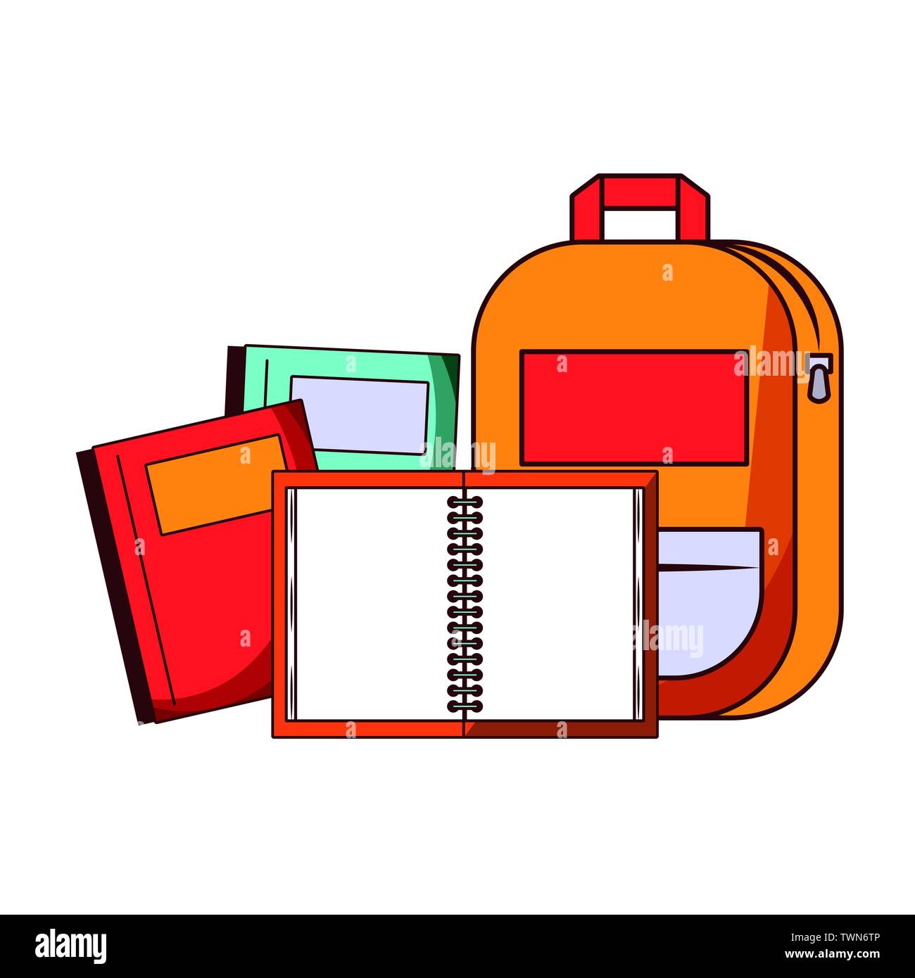Back to school education cartoons Stock Vector Image & Art - Alamy