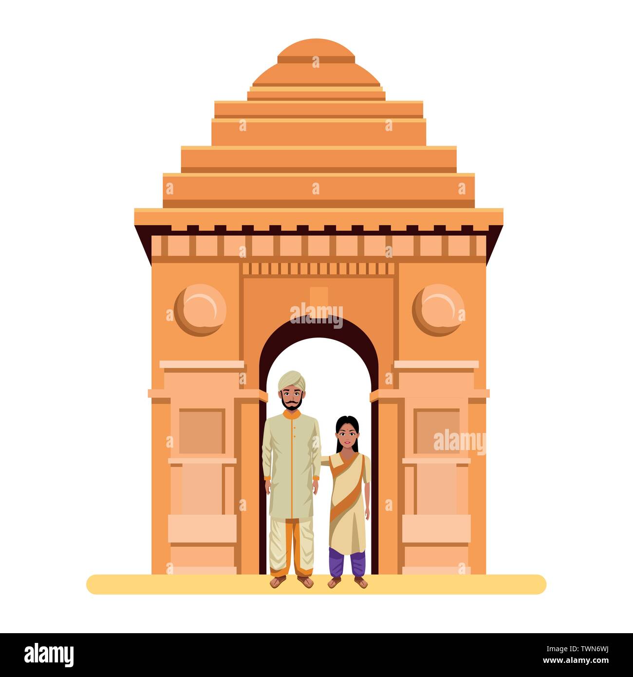 indian family avatar cartoon character Stock Vector Image & Art - Alamy