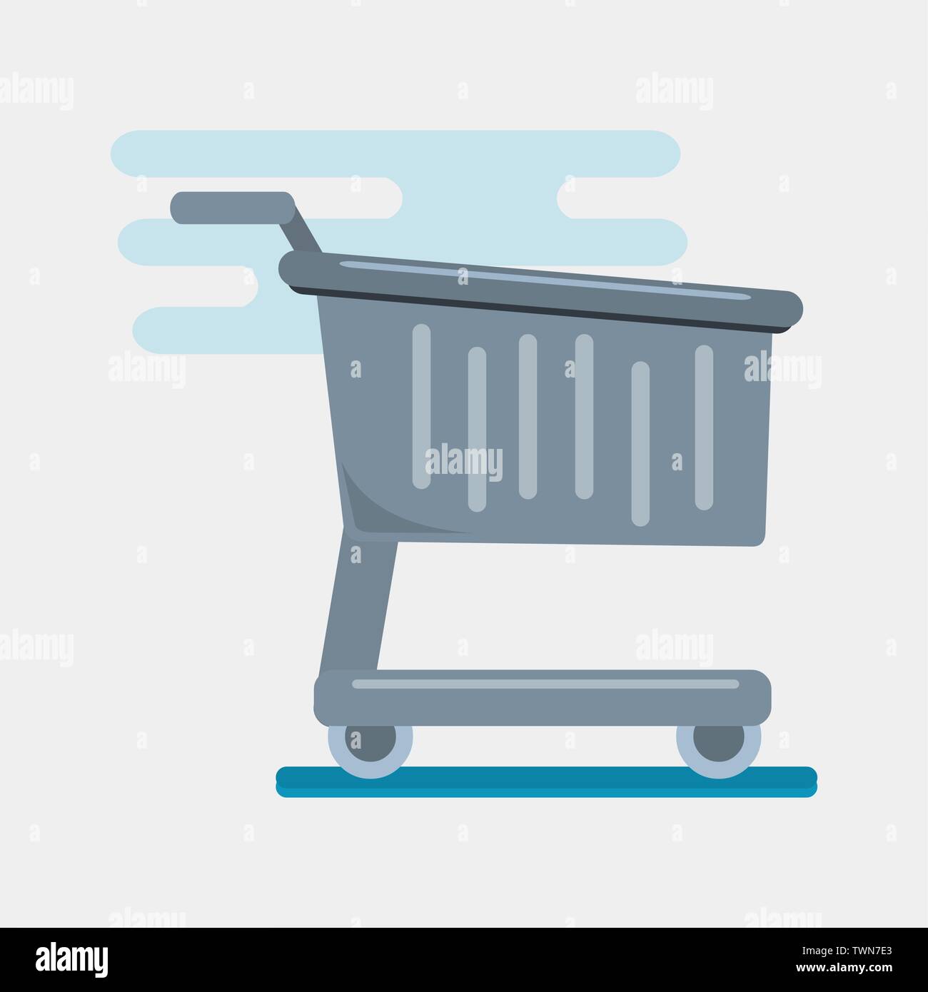 shopping cart symbol vector illustration Stock Vector
