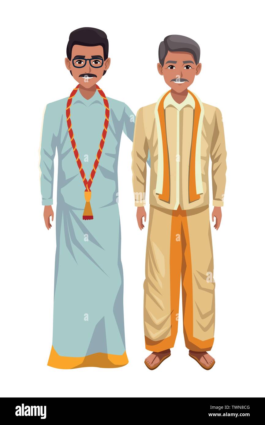 indian men avatar cartoon character Stock Vector Image & Art - Alamy