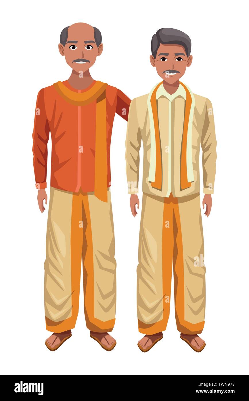 indian men avatar cartoon character Stock Vector Image & Art - Alamy