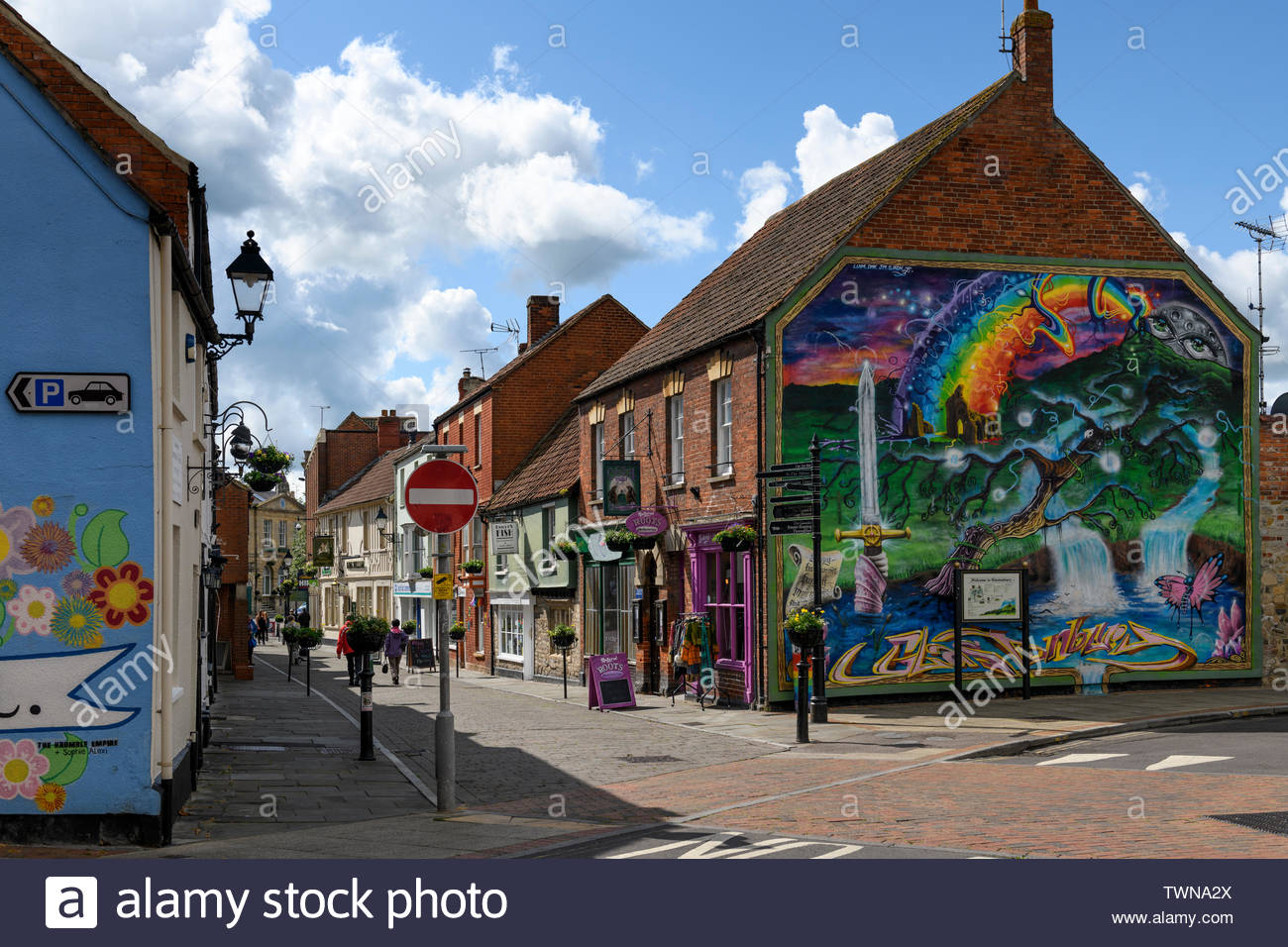 Image result for glastonbury town psychedelic