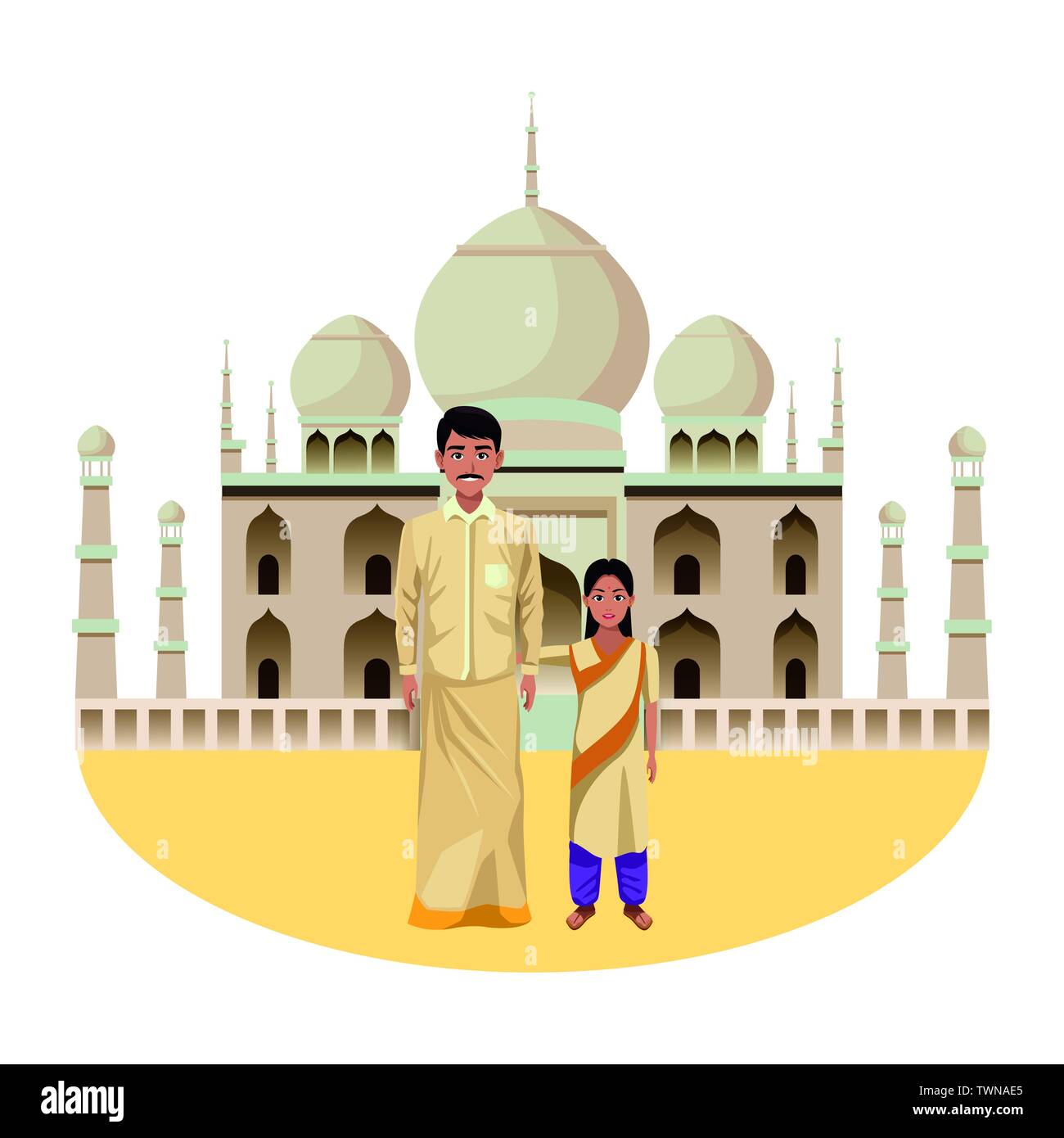 indian family avatar cartoon character Stock Vector Image & Art - Alamy