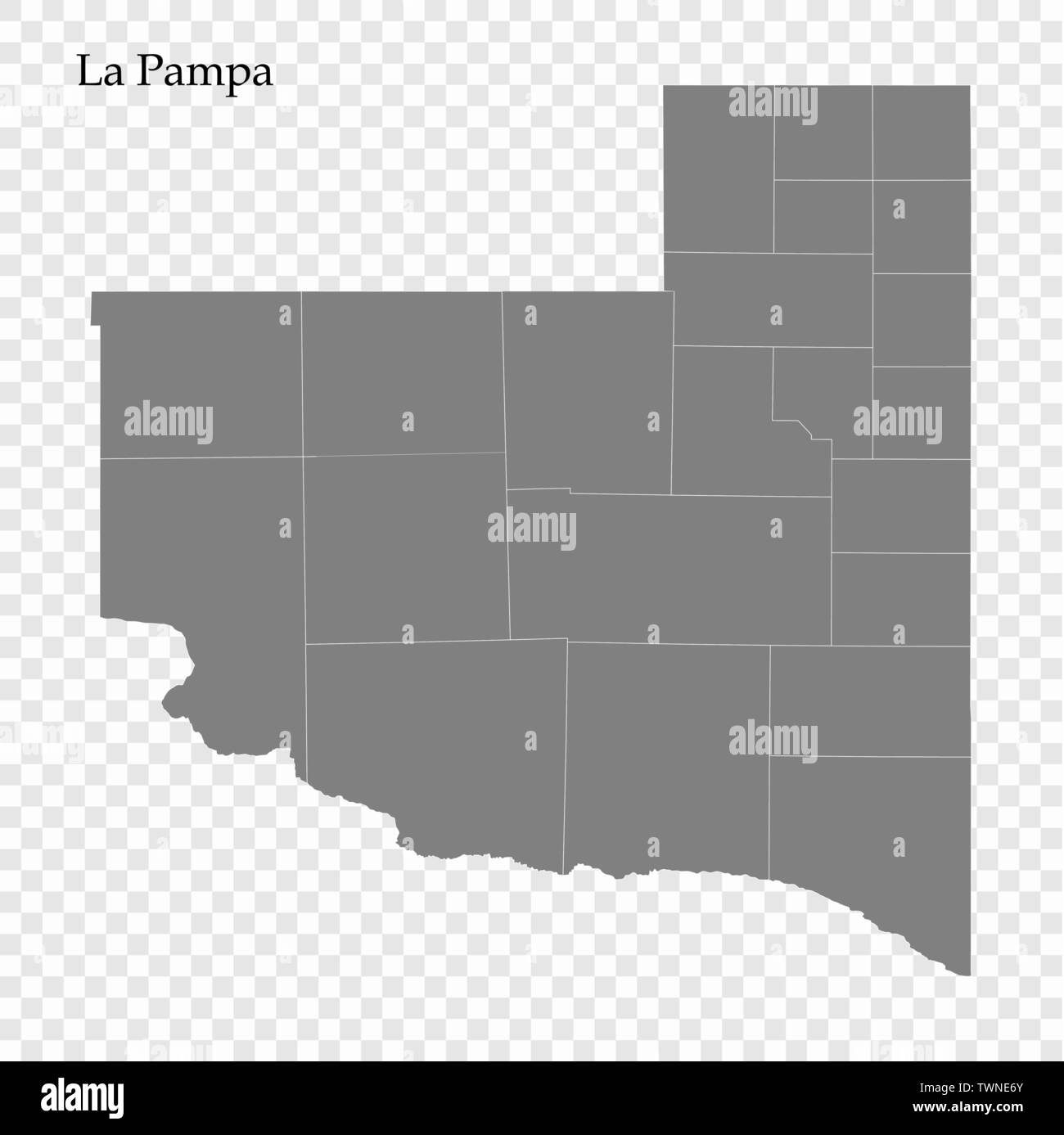 Map of pampa Stock Vector Images Alamy