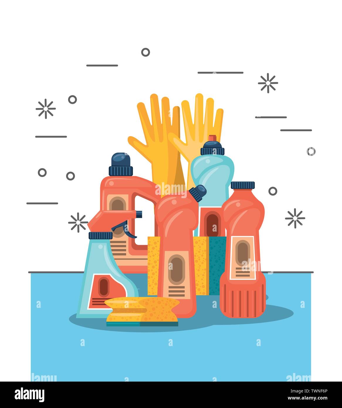 Cleaning service and housekeeping Stock Vector Image & Art - Alamy