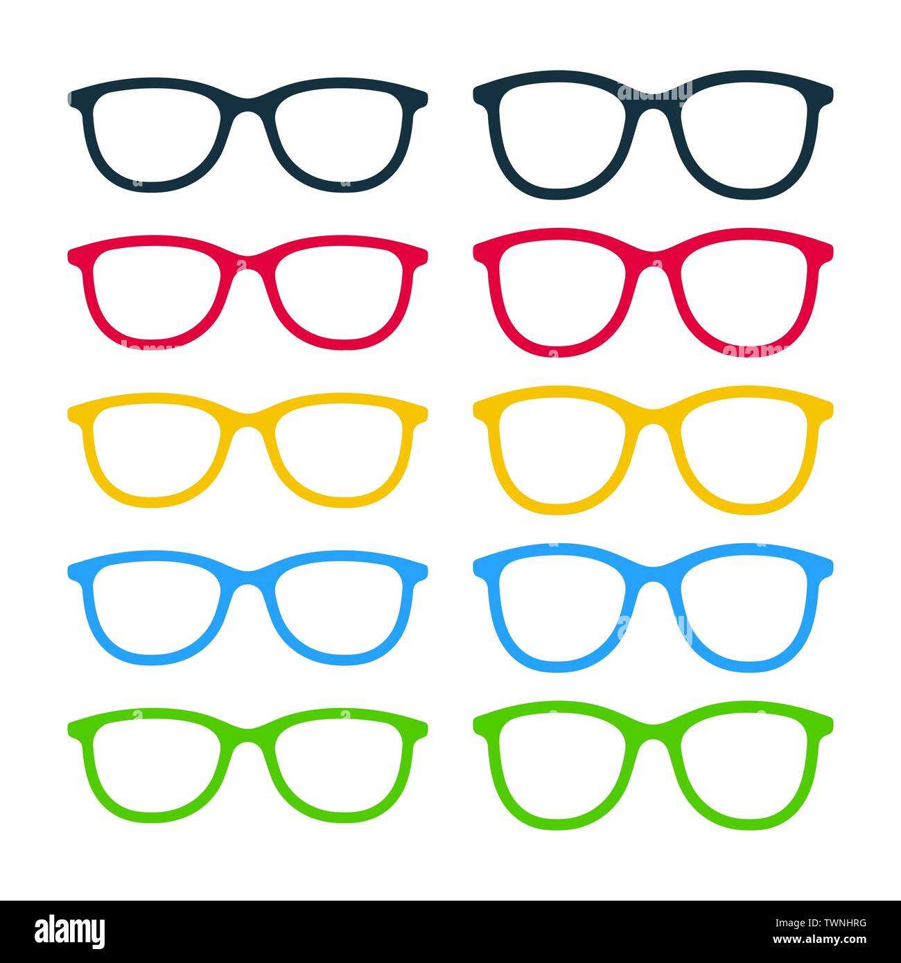 Eye frames Stock Vector Images Alamy
