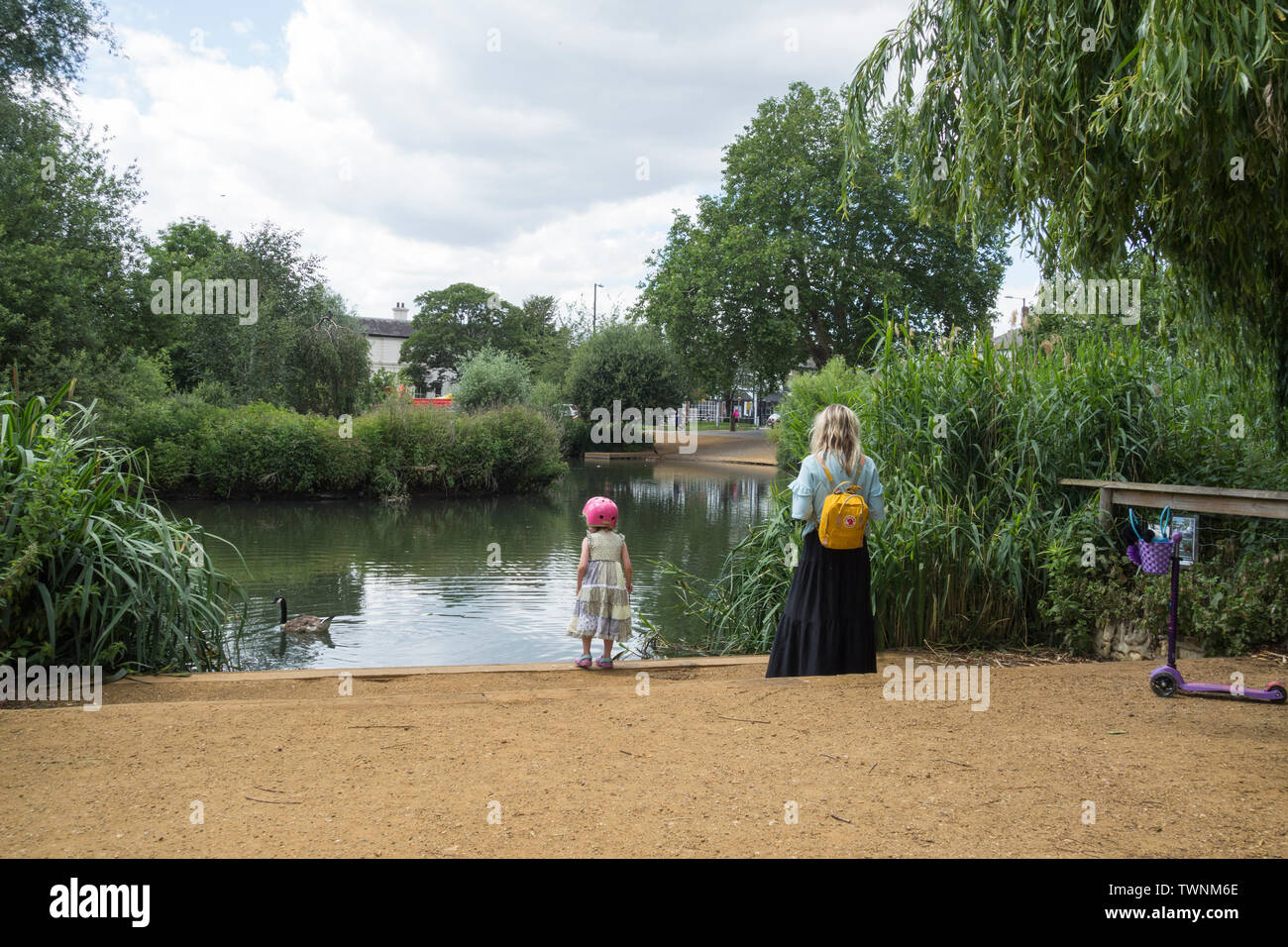 Barnes Pond London Stock Photos Barnes Pond London Stock Images