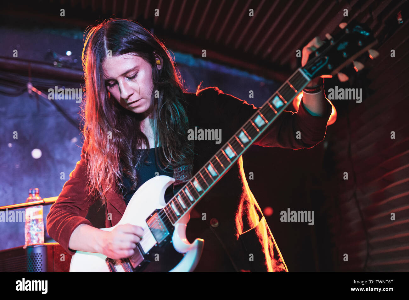 Barcelona, Spain. 20.05.2019. Concert by Stonefield in Sidecar