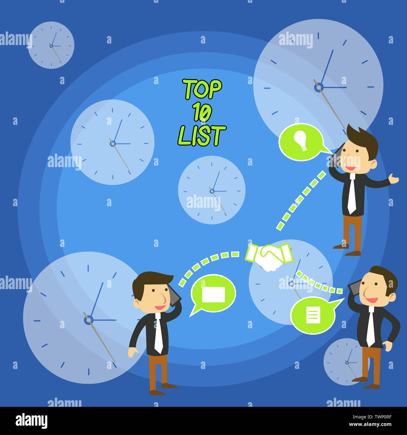 Particular List Text sign showing Top 10 List. Business photo text the ten most ...