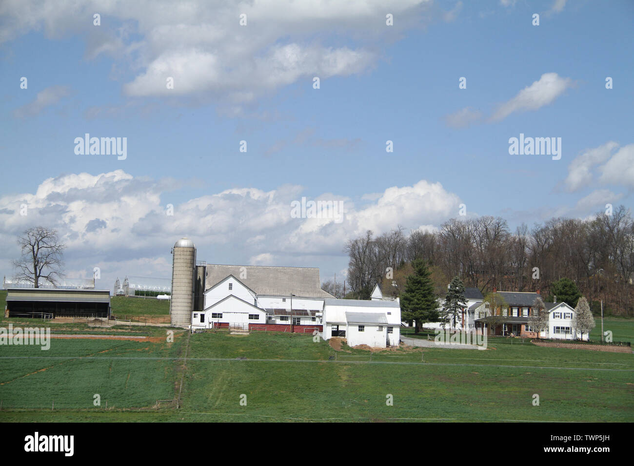 Farmhouse in Lancaster County, PA, USA Stock Photo Alamy