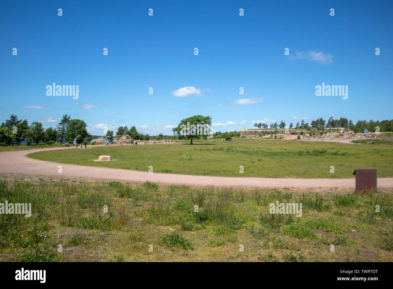 The Katariina Seaside Park in Kotka, Finland Stock Photo - Alamy