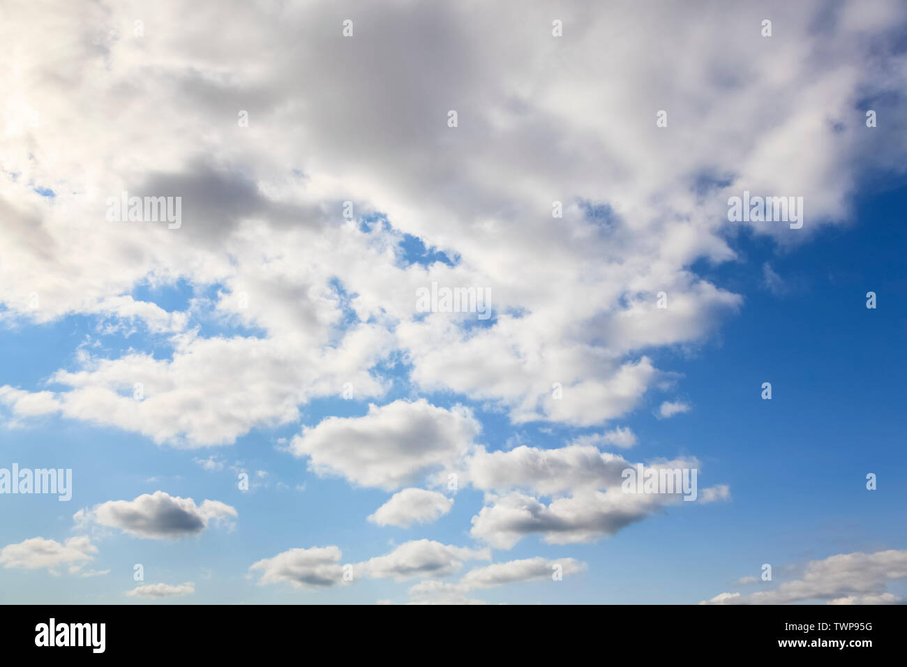 Clouds and blue sky Stock Photo