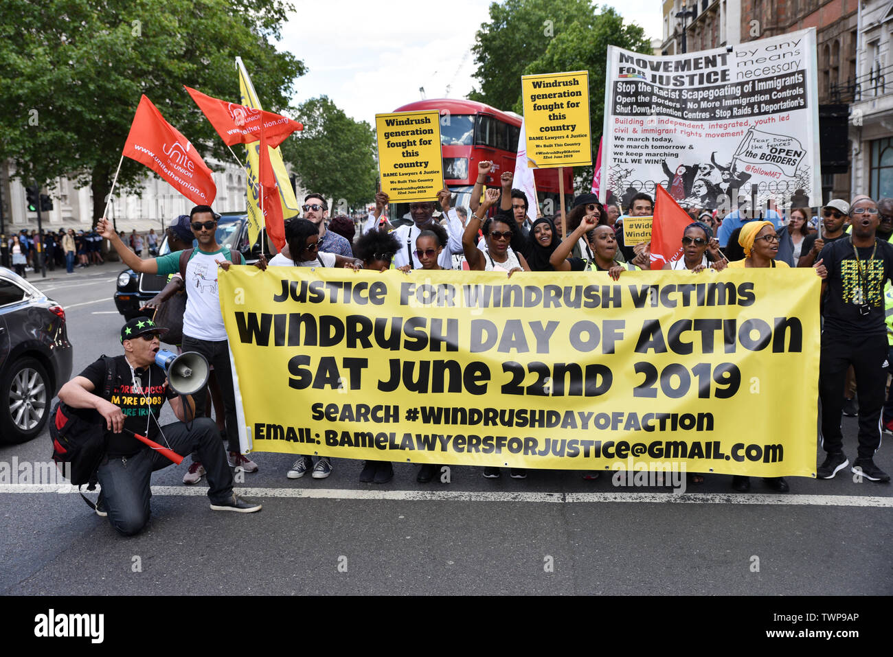 Windrush day of action hi-res stock photography and images - Alamy