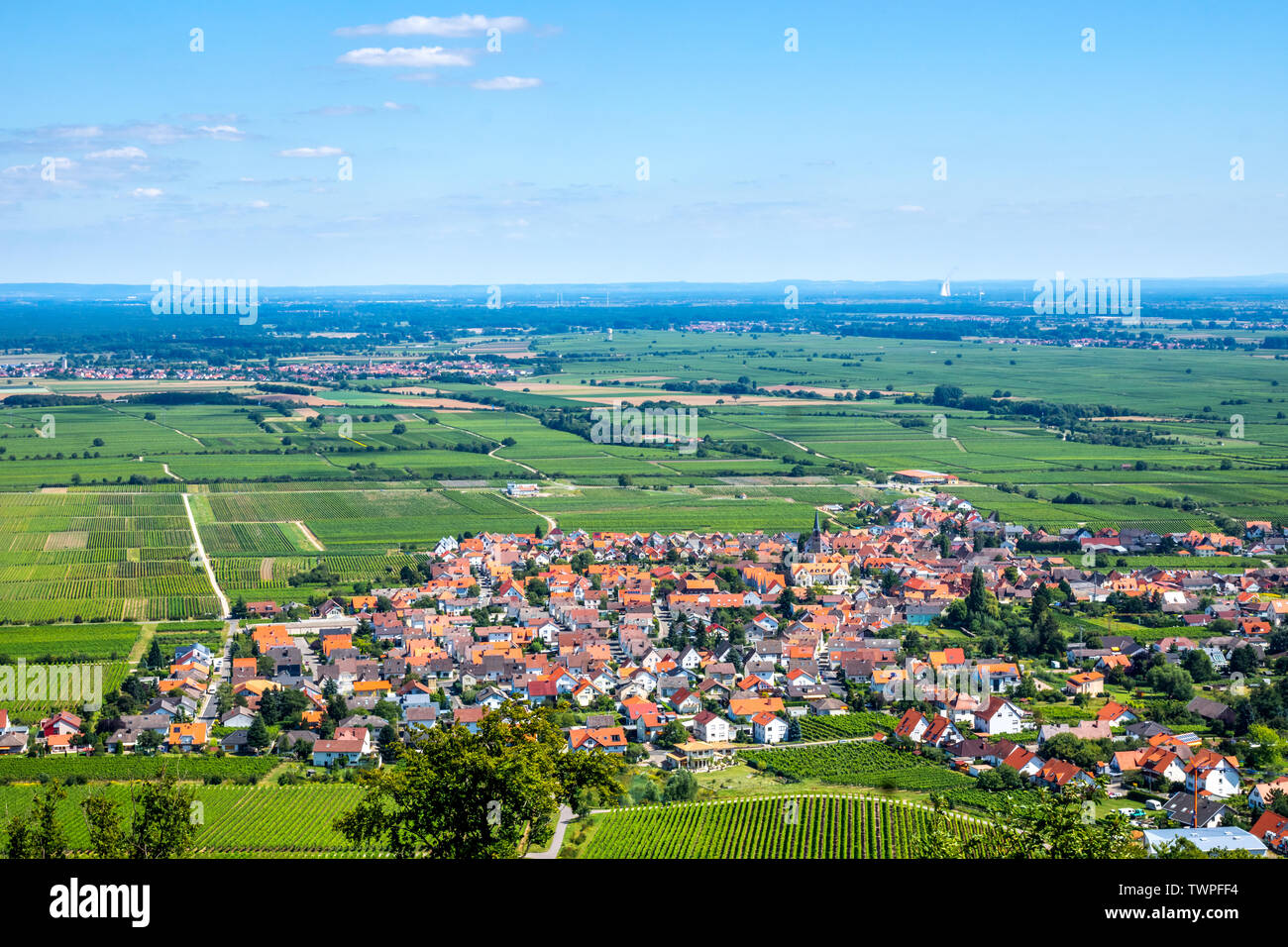 Diedesfeld, typical country life Stock Photo