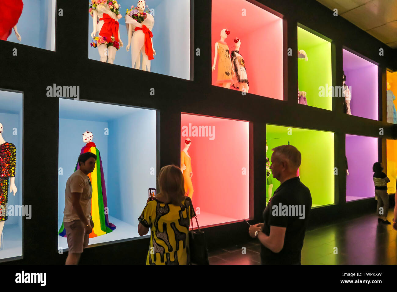 Camp: Notes on Fashion" Exhibition at the Metropolitan Museum of Art in New  York City, USA Stock Photo - Alamy
