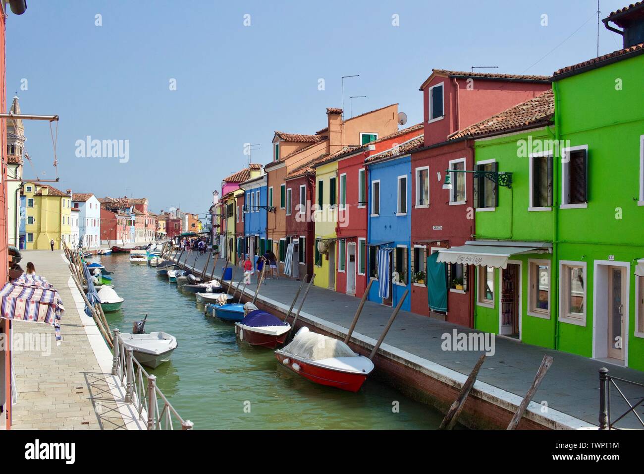 Burano Stock Photo