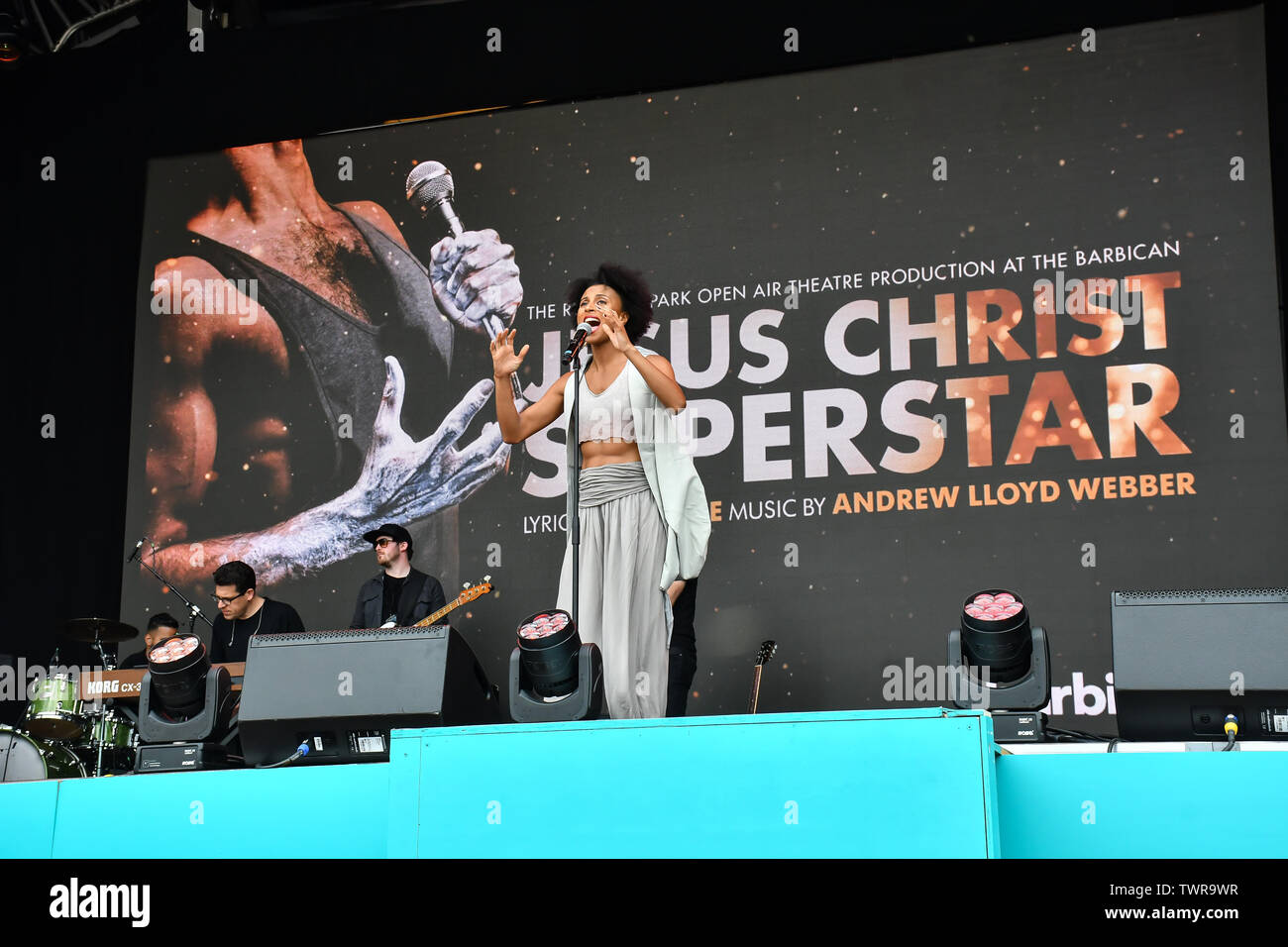 Jesus Christ Superstar perfroms at West End Live 2019 in Trafalgar