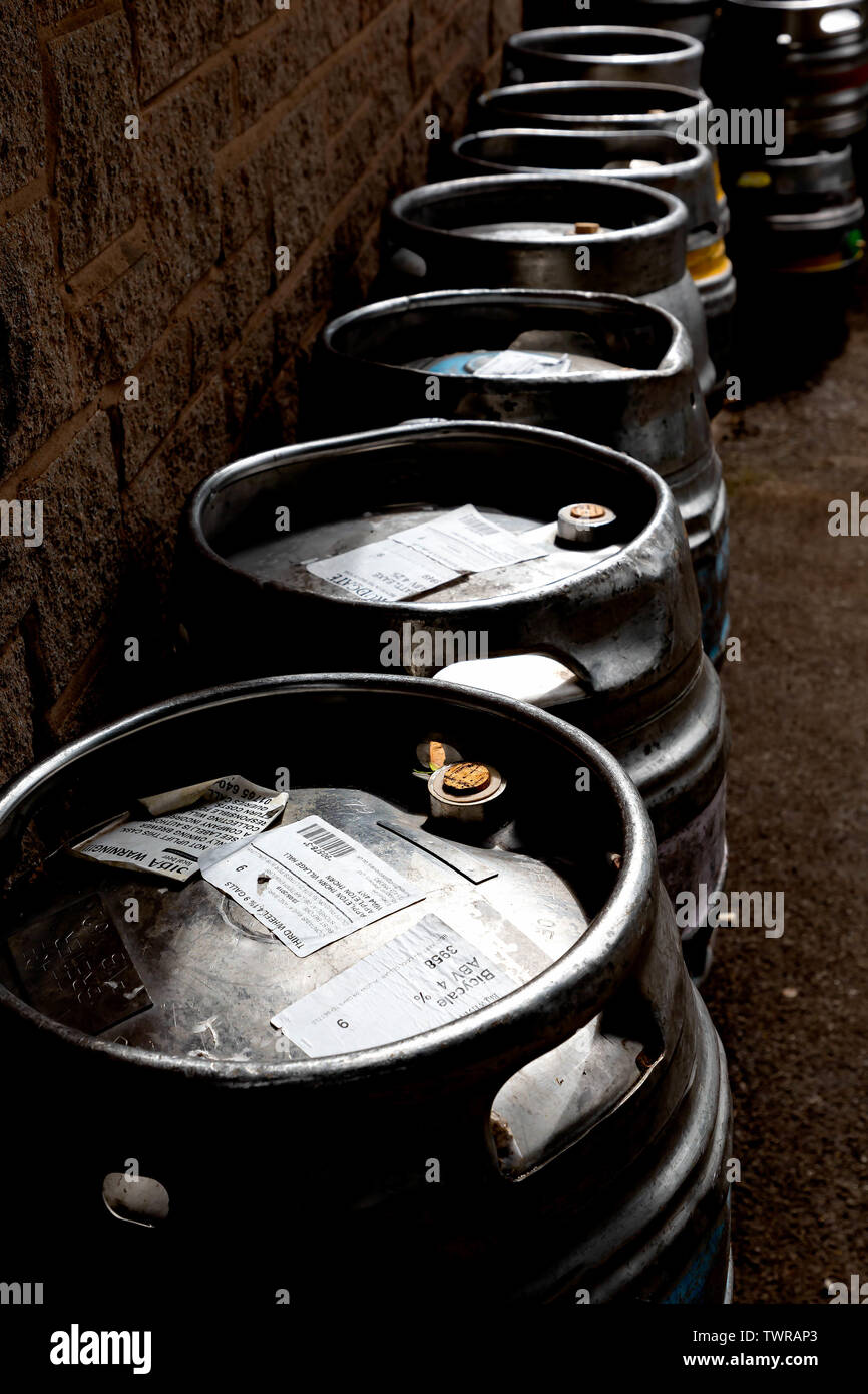 Empty beer barrels hires stock photography and images Alamy