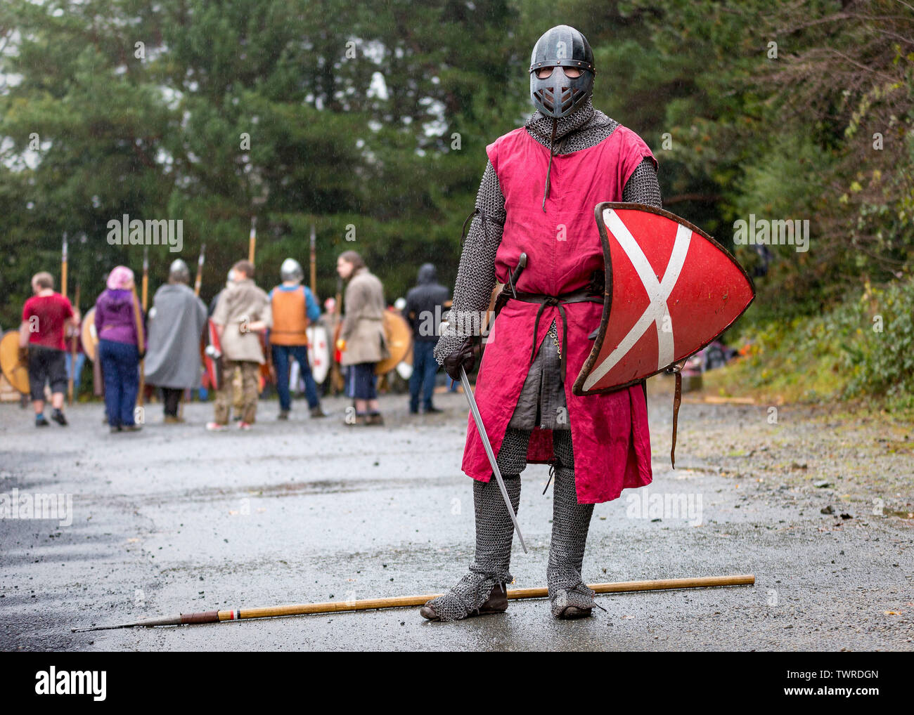 Medieval reenactment 12th century hi-res stock photography and images ...
