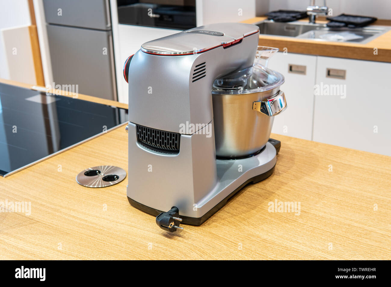 Berlin, Germany, August 29, 2018, Bosch OptiMUM Food Processor Kitchen machine, Robert Bosch