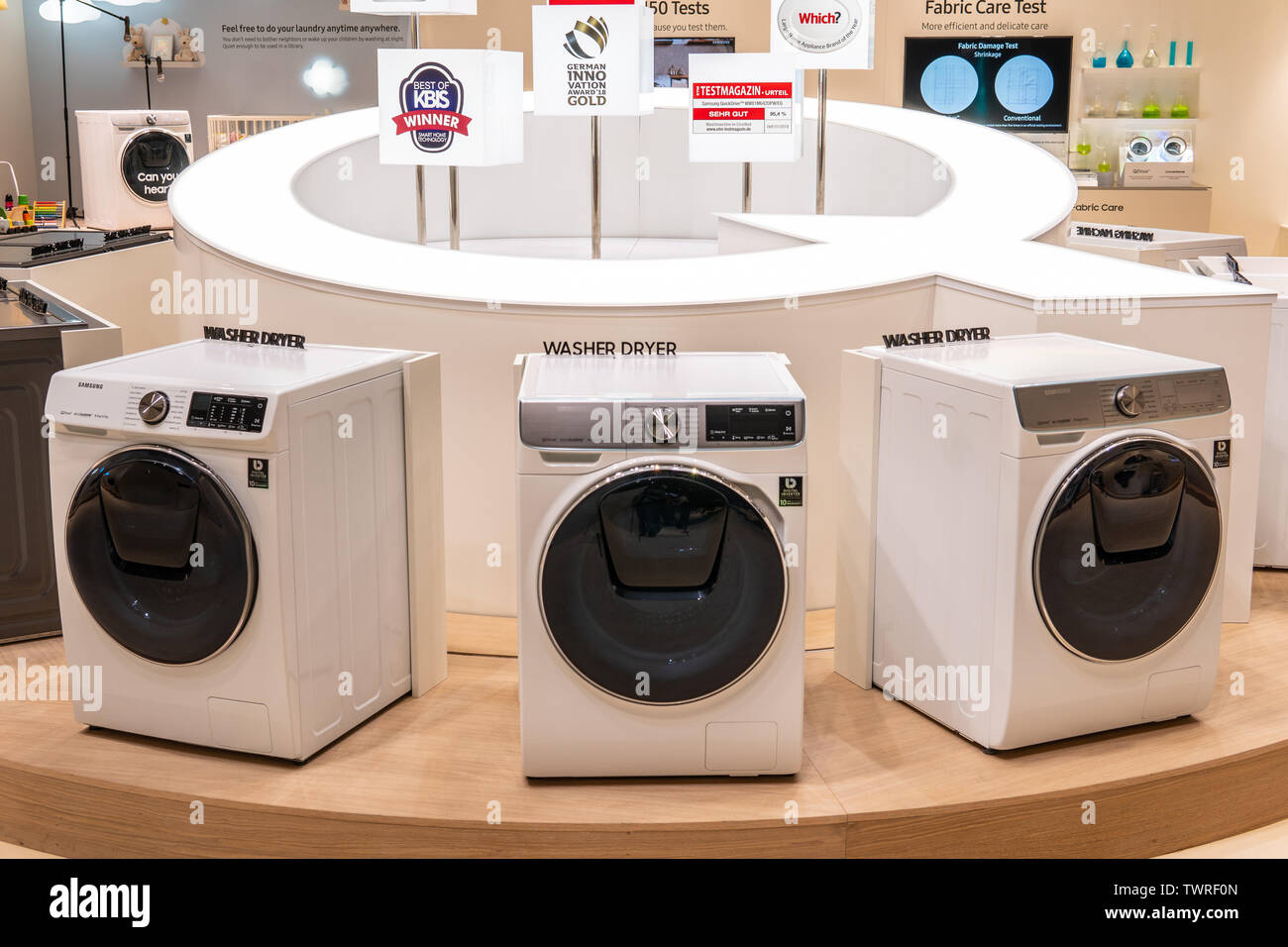 Samsung washer top and dryer 2018