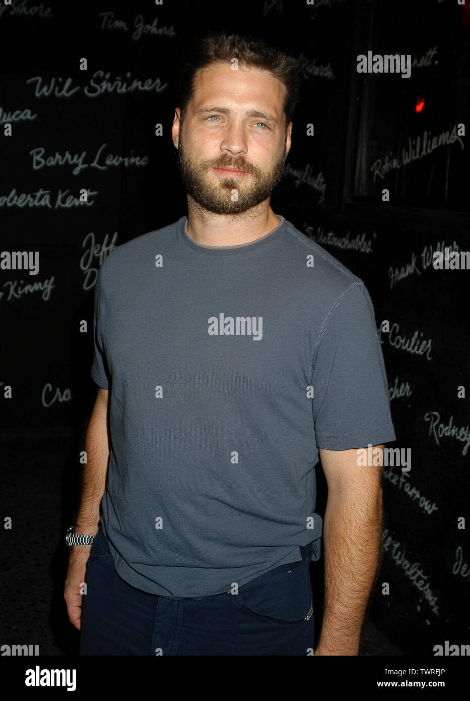 Jason Priestly at The Smothers Brothers performance benefiting Children of the Night at the Comedy Store in West Hollywood, CA. The event took place on Thursday, July 31, 2003.  Photo credit: SBM / PictureLux File Reference # 33790-2833SMBPLX  For Editorial Use Only -  All Rights Reserved Stock Photo