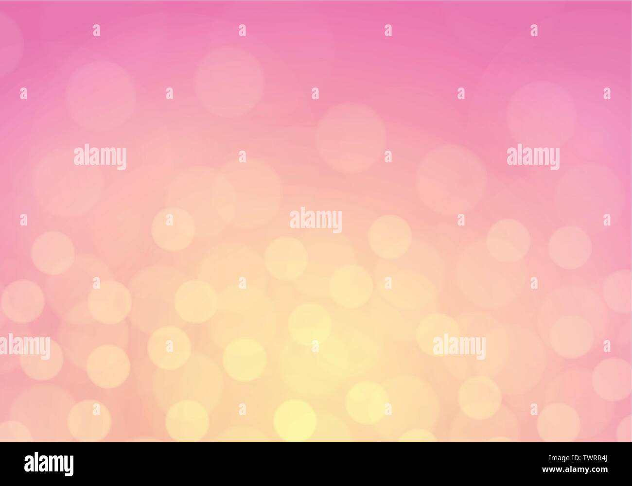 Abstract yellow pink light bokeh luxury background vector illustration ...