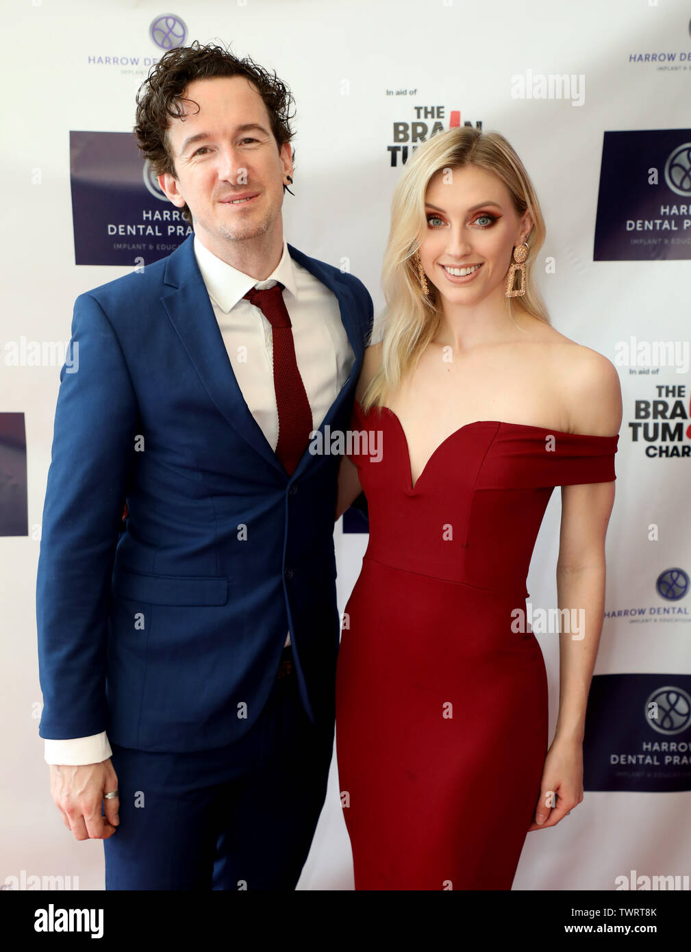 Brendon Hansford and Crystal Jones attending Harrow Dental Practice's