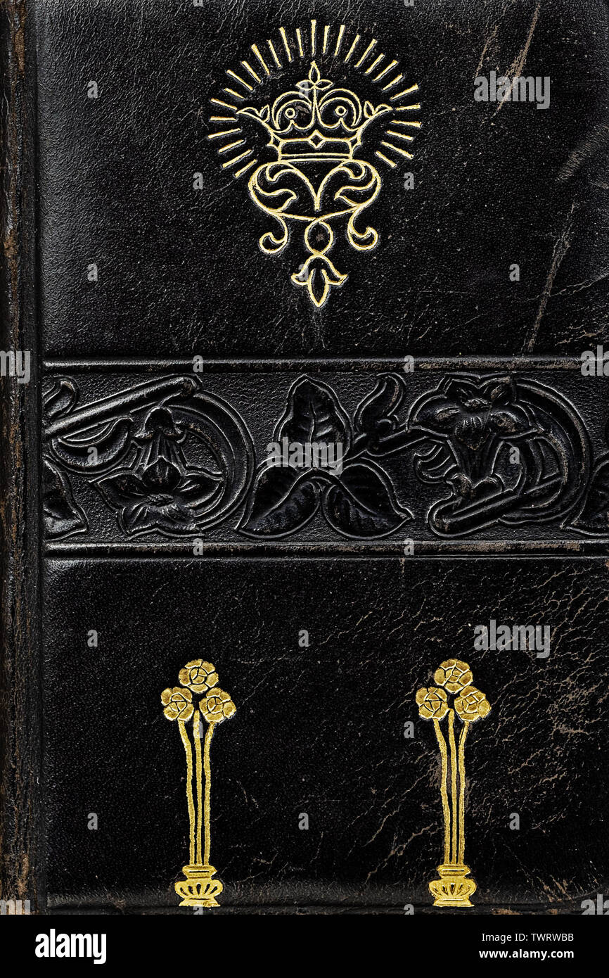 Gold leaf book cover hires stock photography and images Alamy