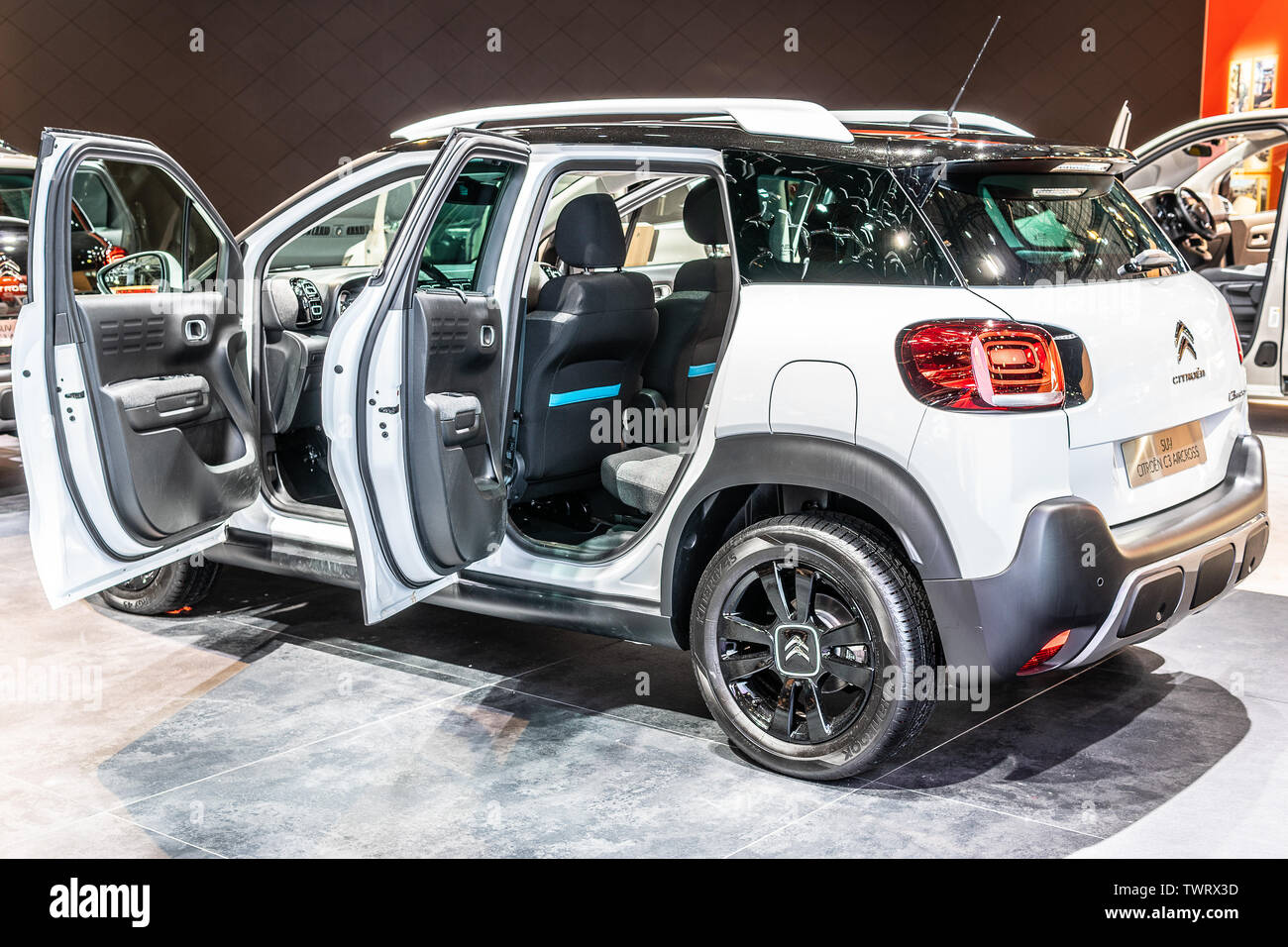 Paris, France, October 02, 2018: all new Citroen C3 Aircross SUV at Mondial  Paris Motor Show, car produced by French car manufacturer Citroen Stock  Photo - Alamy