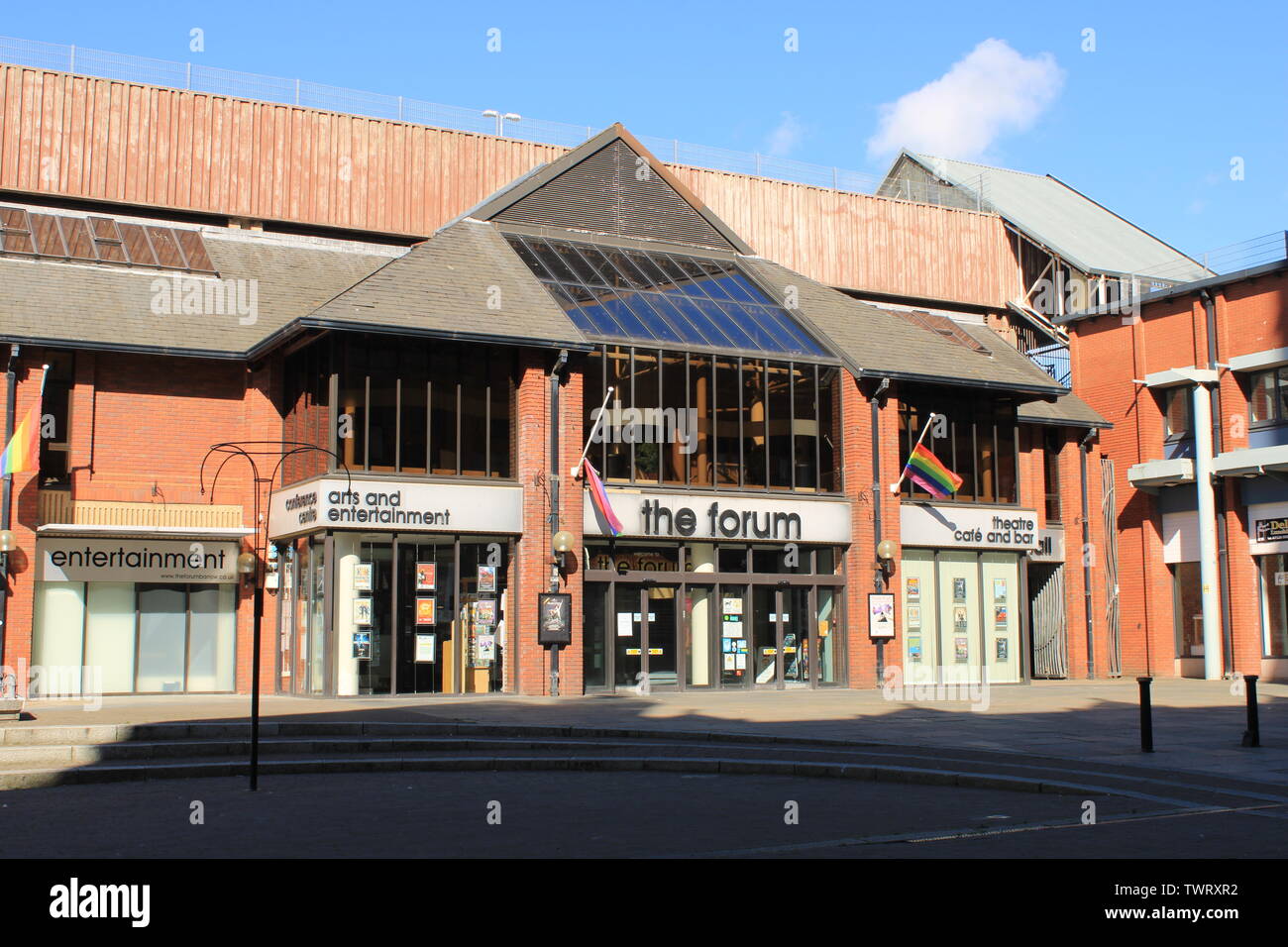 UK Barrow-In-Furness, Cumbria. The Forum Arts and Entertainment Centre. Stock Photo