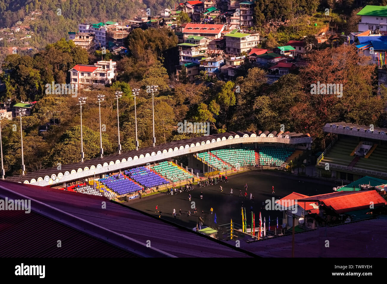 Paljor stadium hires stock photography and images Alamy