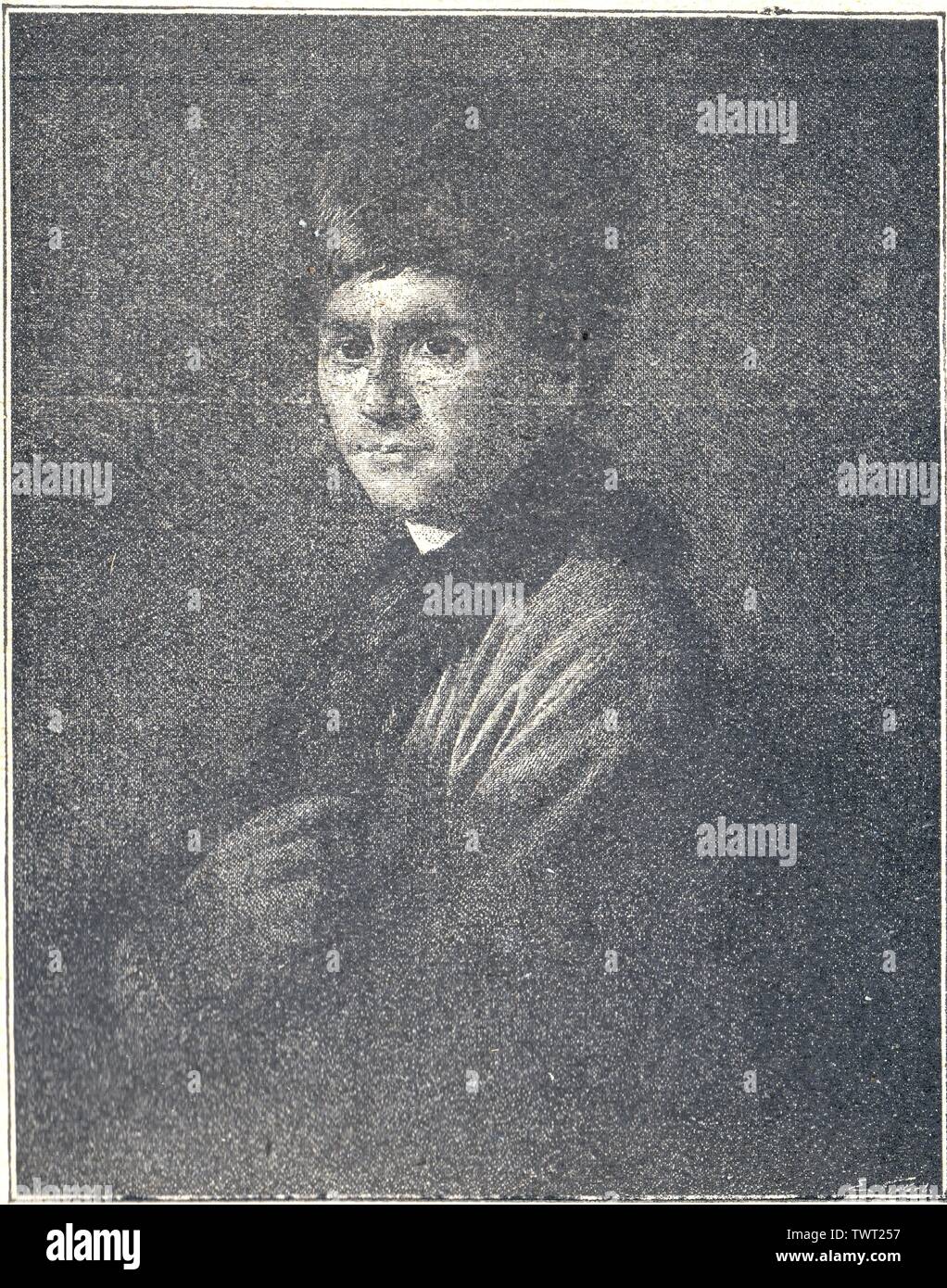 PORTRAIT DE JEAN JACQUES ROUSSEAU.PEINT PAR RAMSAY.1766 Stock Photo - Alamy