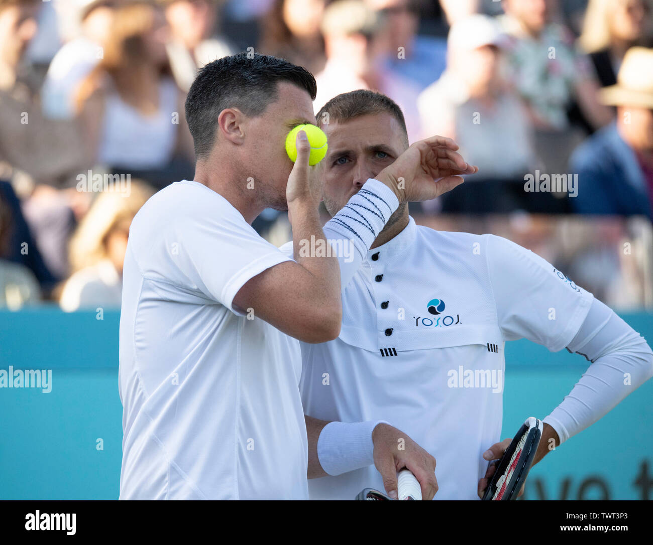 The Queens Club, London, UK. 23rd June 2019. Day 7 of The Fever Tree